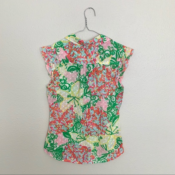 Lilly Pulitzer Mariposa Swiss Dot Top - Picture 5 of 6